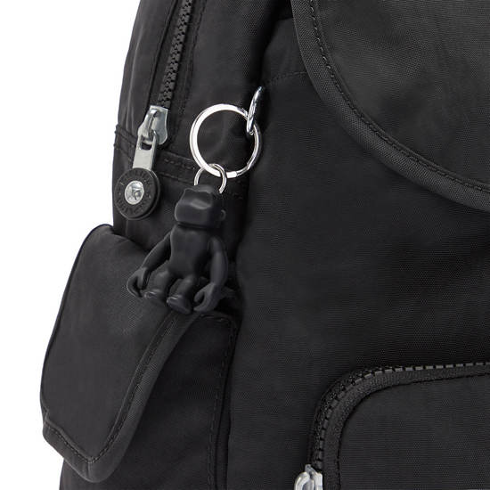 Kipling City Pack Small Backpacks Black Noir | AU 1511XY